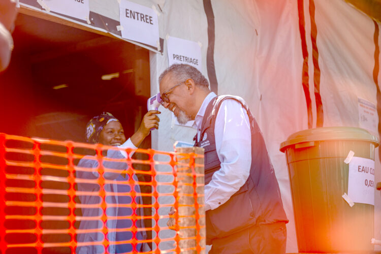 WHO chief reports 5 Ebola recoveries as a new treatment center opens in eastern Congo